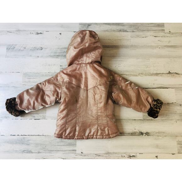 Izzi Kids Rothschild Warm Winter Girls Jacket sz M 5/6 - Picture 4 of 4